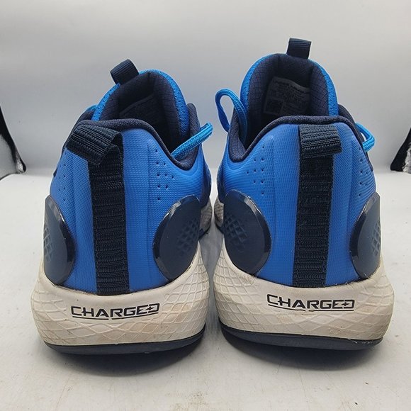 Under Armour Charged Mens 11.5 Blue Shoes Commit TR 3 Training Shoes 3023703-401 - Picture 6 of 12